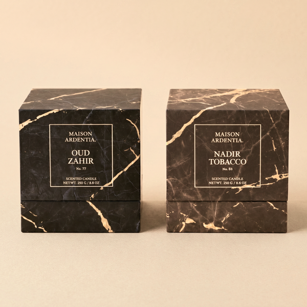DUO – OUD ZAHIR & NADIR TOBACCO | SCENTED CANDLES