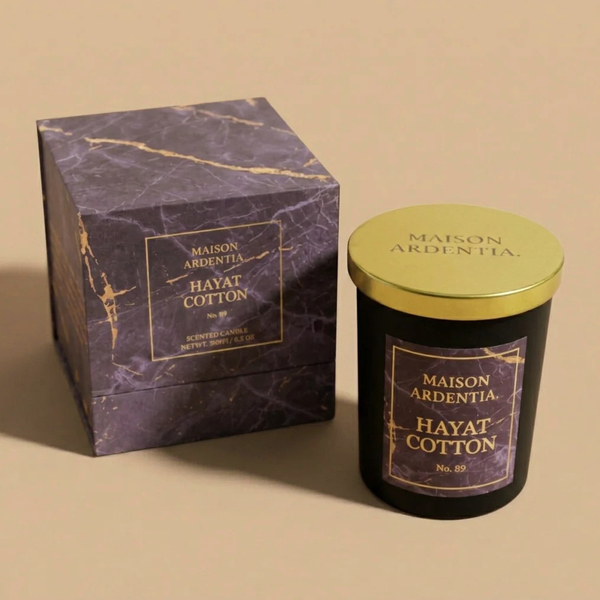 SINGLE – HAYAT COTTON | SCENTED CANDLE